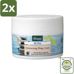 Kneipp - Body crème - Me‑Time - Patchouli & Sandelhout - 200 ml - Voordeelverpakking - 2 stuks - Droge huid - Normale huid