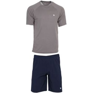 Donnay - Multi Sportset Jim - Trainingsset - Navy/Steel Grey - Korte Broeken