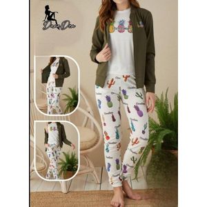 Comfortabele Pyjama Set - Deep Green, L