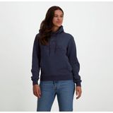 NOMAD® Rolleston Hoodie Dames | XS | Donkerblauw | 100% Biologisch katoen | Capuchon | Super Comfortabel