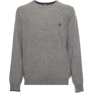 Sergio Tacchini - Trui - Greymelange - Heren - 2XL
