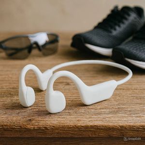 Dutch Wanted RunS22 - Koptelefoon - Wit - Draadloze Sportkoptelefoon - Noise Cancelling