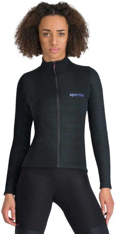 Sportful - Supergiara Wool Jersey - Fietsshirt - Zwart