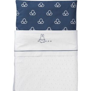 Anel Babygoods - Laken wieg 80x80cm - Nijntje Blauw