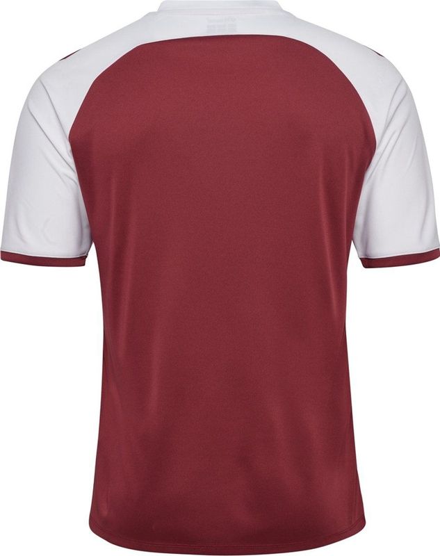 Hummel T-Shirt Match League Jersey 233153 Maroon/White-XXL