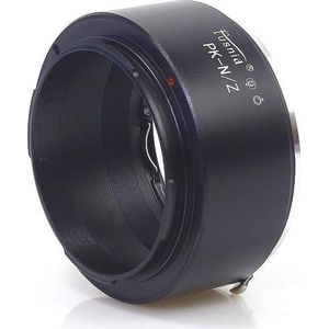 Adapter PK-NZ: Pentax PK Lens - Nikon Z mount Camera