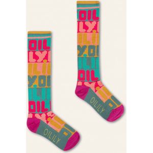 Oilily - Miska knee socks - Roze - 29-31