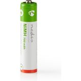 Nedis Oplaadbare NiMH-Batterij AAA - 1.2 V DC - 700 mAh - Voorgeladen - 2-Blister