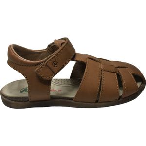 Naturino - mt 30 - velcro lederen sandalen - Scout - cognac