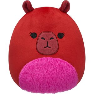 Squishmallows- Marcia - Maroon Capybara W/Fuzzy Belly 19cm