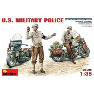 Miniart - U.s. Military Police (Min35085) - modelbouwsets, hobbybouwspeelgoed voor kinderen, modelverf en accessoires