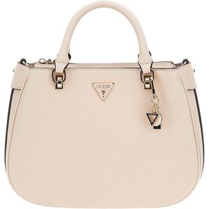 GUESS Schoudertas Handtas Fedora Shoulder Satchel Bone Lichtgrijs