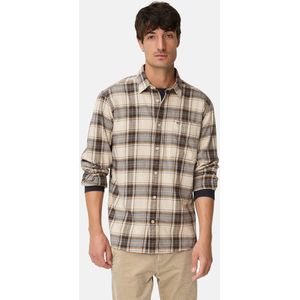 Camel Active - Vrijetijdsoverhemd - Flanel - Regular Fit - Kentkraag - Knoopsluiting