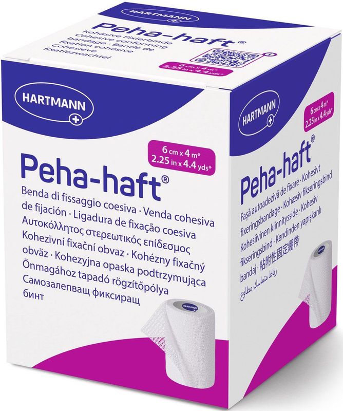 Peha-haft - Zelfklevend Windsel - 6 cm x 4 m - Latexvrij - Huidvriendelijk