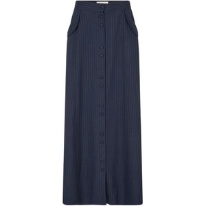 Lollys Laundry Eden - Rok - Donkerblauw - L