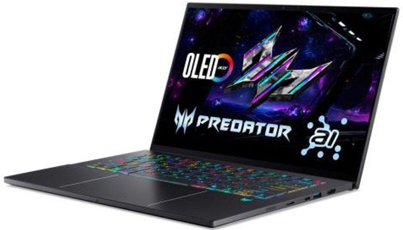Acer Predator Triton 14 AI PT14-52T-907N - Laptop - Zwart - 14,5 inch - Intel Core Ultra 9 - 32 GB - 2 TB SSD - NVIDIA GeForce RTX 5070