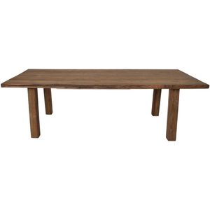 Eettafel - Woonkamer Tafel Rechthoek - Keukentafel - Eettafels - Eetkamertafel Hout - Woonkamertafel - 180x90x76 - Wood Selections