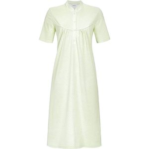 Olijfkleurige herenpyjama katoen