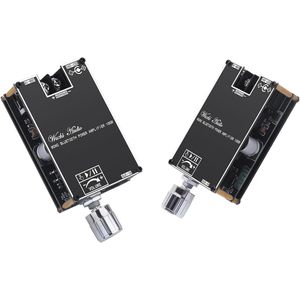 Bluetooth HiFi Versterker 100W Mini TWS Mono Audioversterker met BT/AUX/USB-ingang voor DIY speakers