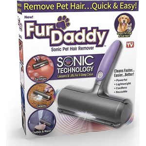 FurDaddy - Hondenhaar verwijderaar - Lint remover - Haren verwijderen uit kleding - Elektrisch met licht - Pluizenverwijderaar