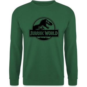 Jurassic World Klassiek Logo In Zwart Sweater Heren