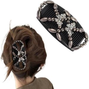 Magische Haarkam Clips - Dubbele Kam voor Vrouwen en Meisjes - Haaraccessoires