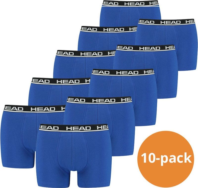 HEAD - Boxershorts - Blauw - Basic - 10-Pack