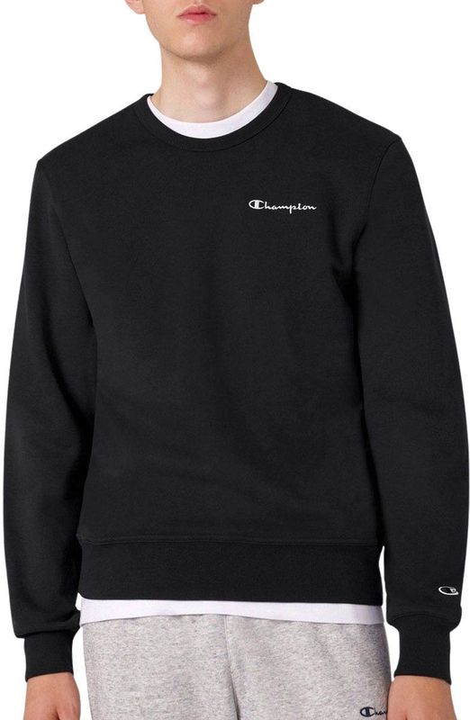 Champion - Authentic Athletic Apparel - Sweatshirt - Zwart - Ronde Hals - Lange Mouw