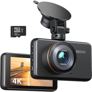 Dashcam voor auto voor en achter – Dual dashcam – Voor- en achtercamera – Autocamera – Full HD dashcam – Dashcam met nachtzicht – Dashcam met bewegingssensor – Groothoeklens – Parkeermodus – Loop recording – Dashcam met SD-kaart
