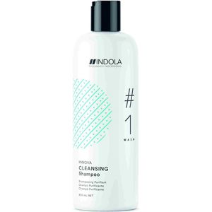 Indola Innova Specialists Cleansing Shampoo-300 ml -  vrouwen - Voor Hoofdhuid met roos