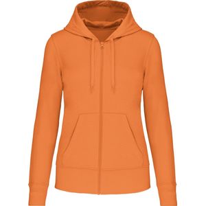 Kariban Ecologische damessweater met capuchon en ritssluiting K4031 - Light Orange - M