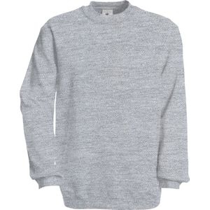 B&C Crew Neck Sweatshirt Set In CGSET - Heather Grey - 3XL