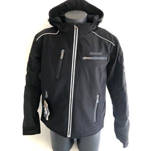 Blouson pour moto route Nexone Soft Shell taille XXL noir protection dorsale homologué