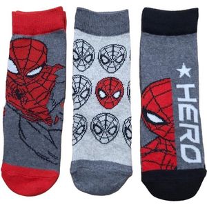 Spider-man - jongens sokken - 3 paar - Maat 31-34