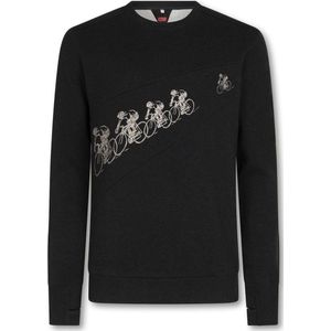 Sweater Le Patron, Antracietgrijs, Les Coureurs - Maat L