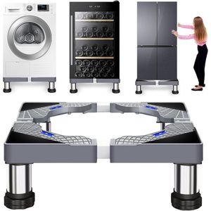 ApexArte® Wasmachine Verhoger - Ombouw - Kast - Grijs