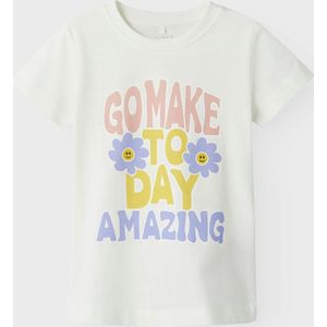 NAME IT - NMFBECCA SS TOP BOX - Meisjes - Blouses