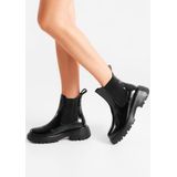 Aya Patent - Enkellaarsjes - Glanzend - 100% LWG-gecertificeerd Polido Leer