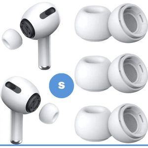 Oordopjes geschikt voor Apple Airpods Pro 1/2 - Vervanging Tips in maat Small - 3 Paar - KELERINO.