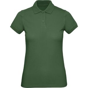 B&C Ladies' organic polo shirt CGPW440 - Bottle Green - XXL