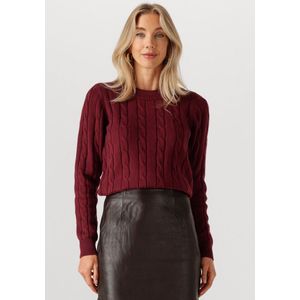 Copenhagen Muse Cmkotom-pullover Truien & vesten Dames - Sweater - Hoodie - Vest- Bordeaux - Maat L