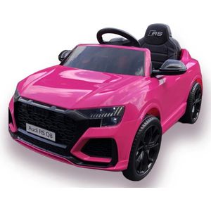 Kars Toys - Audi RS Q8 - Elektrische Kinderauto - Roze - Met Afstandsbediening