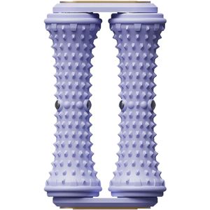 Voetmassage apparaat - Voetmassage roller - Voetroller - Bloedsomloopbevorderende voetmassage - Geschikt voor fitness, ontspanning en sportherstel - Paars