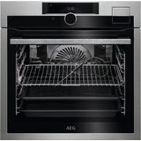 AEG Inbouwoven | Model BSE998230M | Zwart, RVS | 70 liter | SteamPro | Wi-Fi | Kerntemperatuursensor