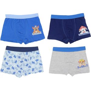 Paw Patrol Boxershorts - Set van 4 stuks - Maat 110/116