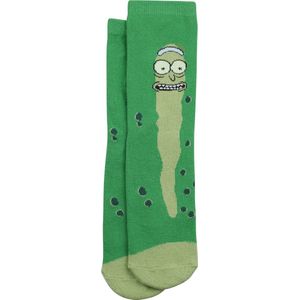 Rick And Morty Pickle Rick Unisex Sokken - groen - S-M