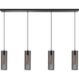 ETH Hanglamp Birdy balk 120cm / Zwart