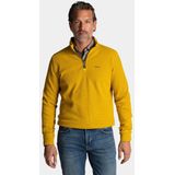 NZA - Gele - Katoenen Half Zip Sweater