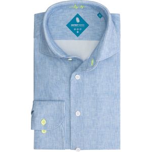 District Indigo Overhemd Performance Licht Blauw Gemêleerd (7.11.025.760 - 018)