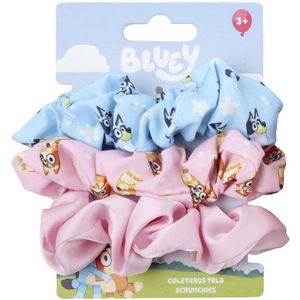 Bluey - 3-delige - Stoffen Haaraccessoires